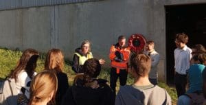 Visite compostage Alliance Environnement