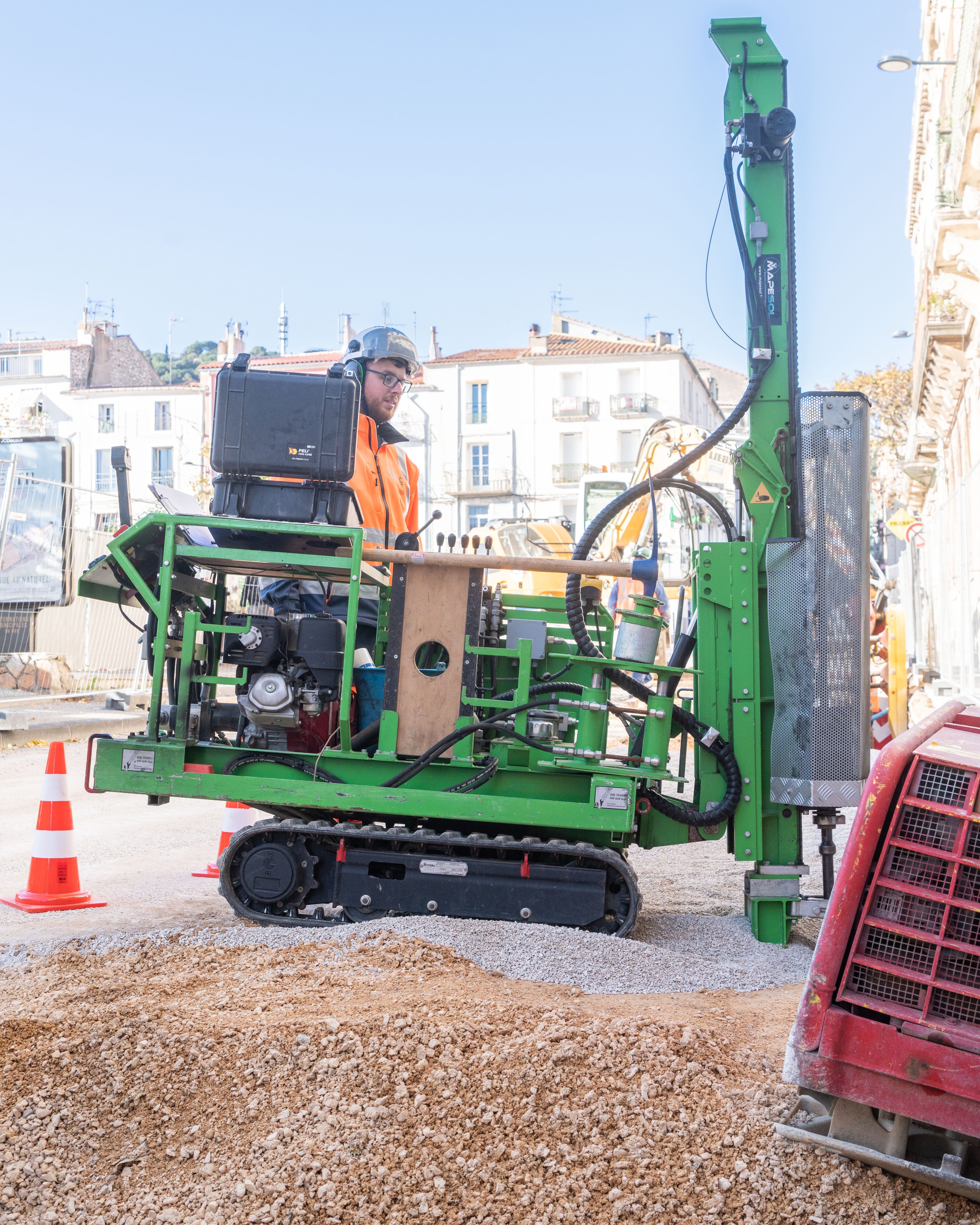 tests de compactage réception réseaux humides
